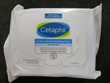 Cetaphil Gentle Makeup Removing Wipes, 25 towelettes Sensitive Skin (J14)