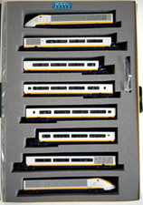 KATO N Gauge 10-327 Eurostar Basic 8 Car Set High Speed Train Model from Japan