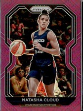 2021 Panini Prizm WNBA #32 Natasha Cloud Prizms Purple #10/99