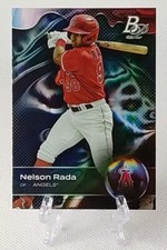 ⚾️2023 bowman platinum NELSON RADA (rookie) baseball card #TOP-40⚾️ *Angels*