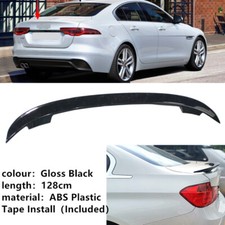 Fit For Jaguar XE X760 2017-2022 Rear Boot Trunk Racing Spoiler Lip Universal
