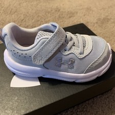 New UNDER ARMOUR UA GINF Assert 10 AC Athletic Shoes Toddler Girl s Size 6k Gray