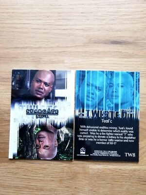 Stargate Season 8 Twisted Insert Trading Card TW8