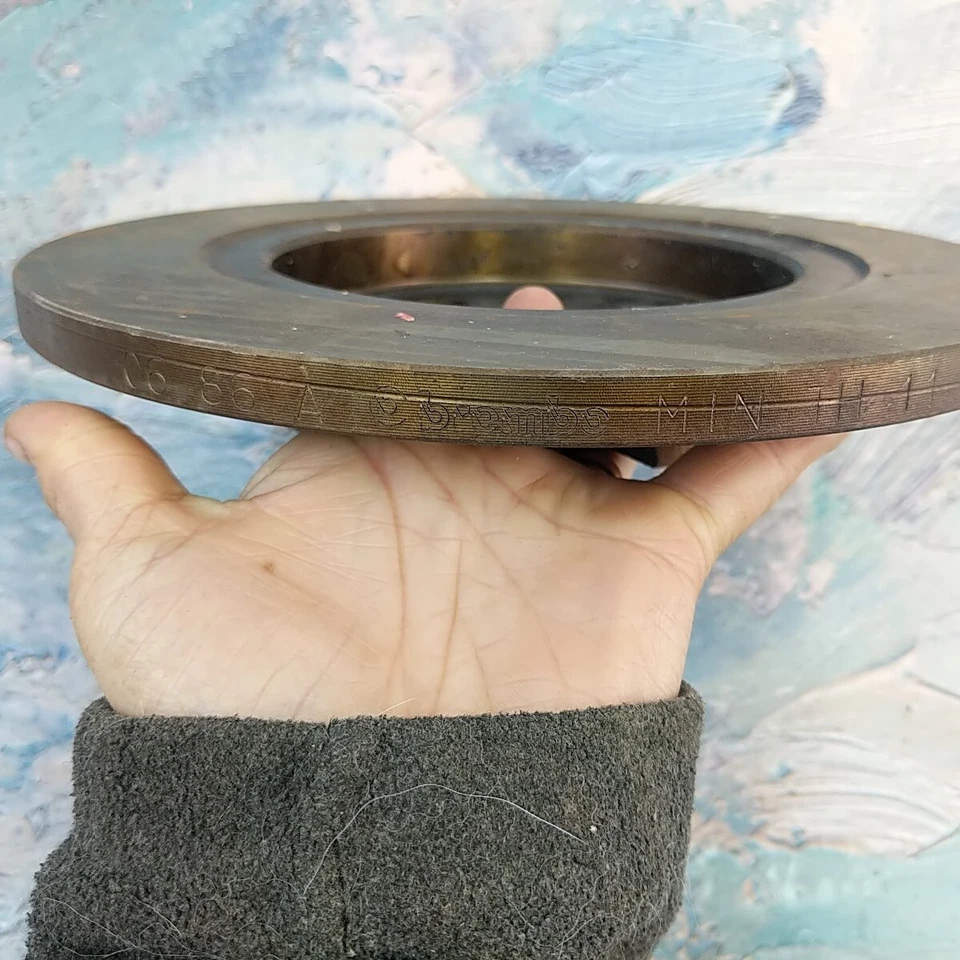 Rotor de freno delantero sólido Brembo 08.3082.10 para Nissan Cherry Pulsar Langley Sunny Foto 3 de 4