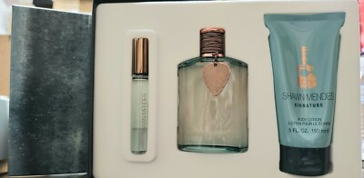 SIGNATURE Shawn Mendes oz edp Unisex 3pc Set BRAND NEW BOX