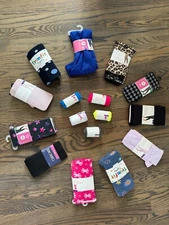 Girls Tights Microfiber/Cotton Size Medium 7-10 or M 8-10 NWT!!