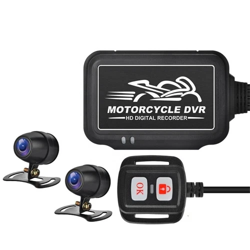 HD 1080p Motorcycle Dash Cam Waterproof Camera Driving Recorders with GPS Module - Picture 15 of 15