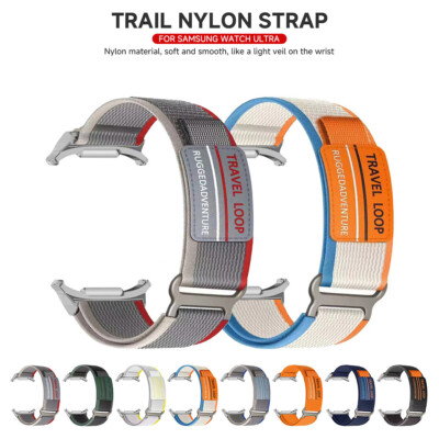 Stainless Steel Galaxy Watch RÃ©veil Intelligent Nylon Band For