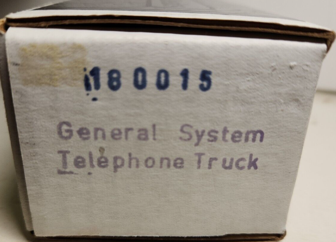 DURHAM CLASSICS 143 1953 FORD F100 GENERAL SYSTEM TELEPHONE TRUCK