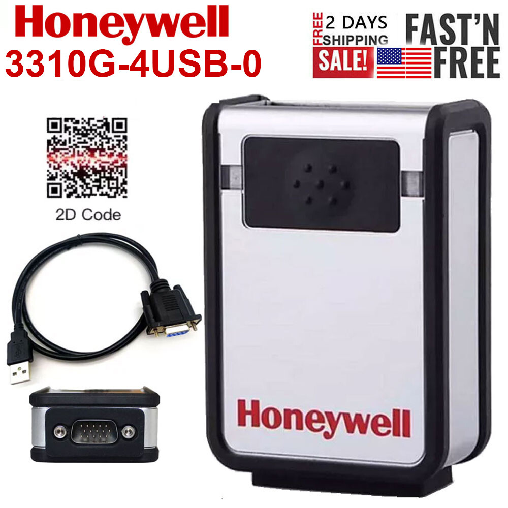 Honeywell Vuquest 3310G-4USB-0 Hands-Free 2D Barcode Scanner