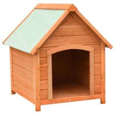 Dog House Solid Pine  Fir Wood 28.3"x33.5"x32.3" vidaXL