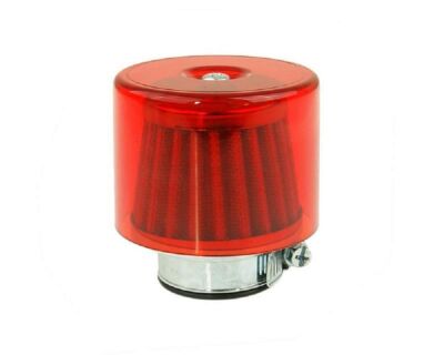 Luftfilter Air-System gerade, Anschlussweite 38mm, rot Universal, Roller, Moped