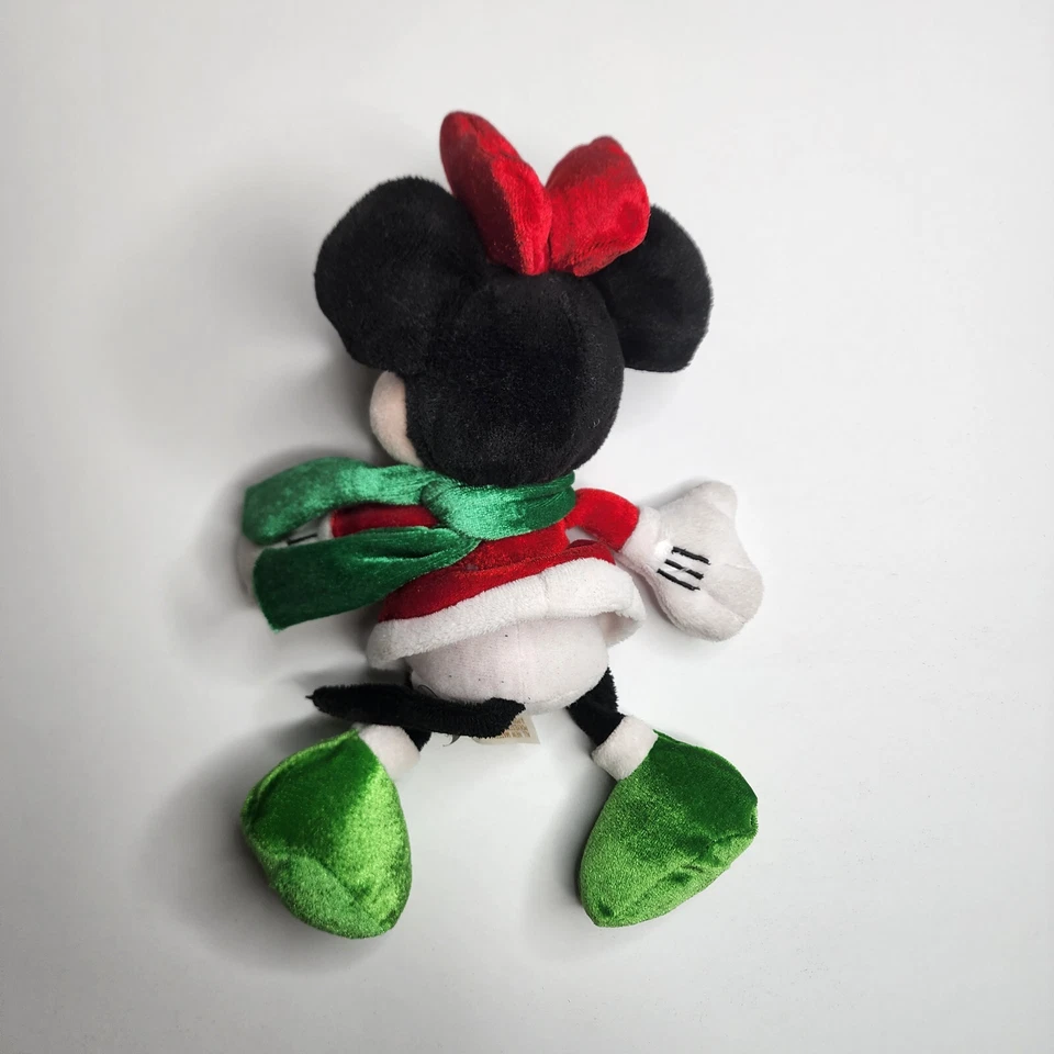 Dan Dee Disney 9” Minnie Mouse In Christmas Dress Stuffed Plush Toy - Image 2 of 4