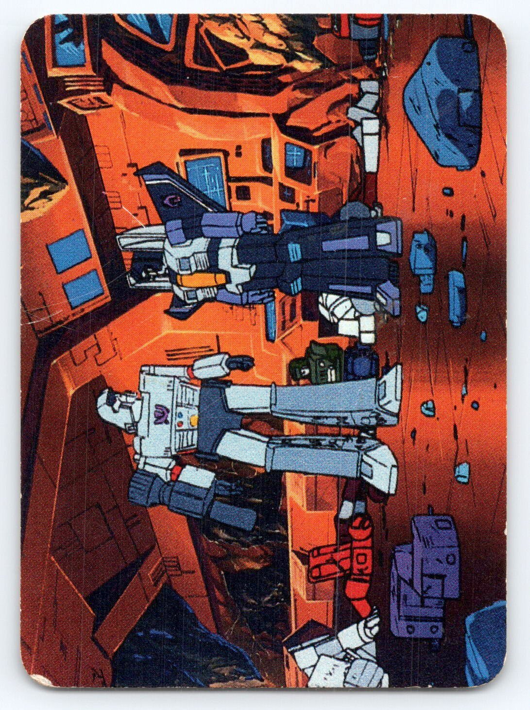 1985 Hasbro Transformers #60 Physical Damage CREASE