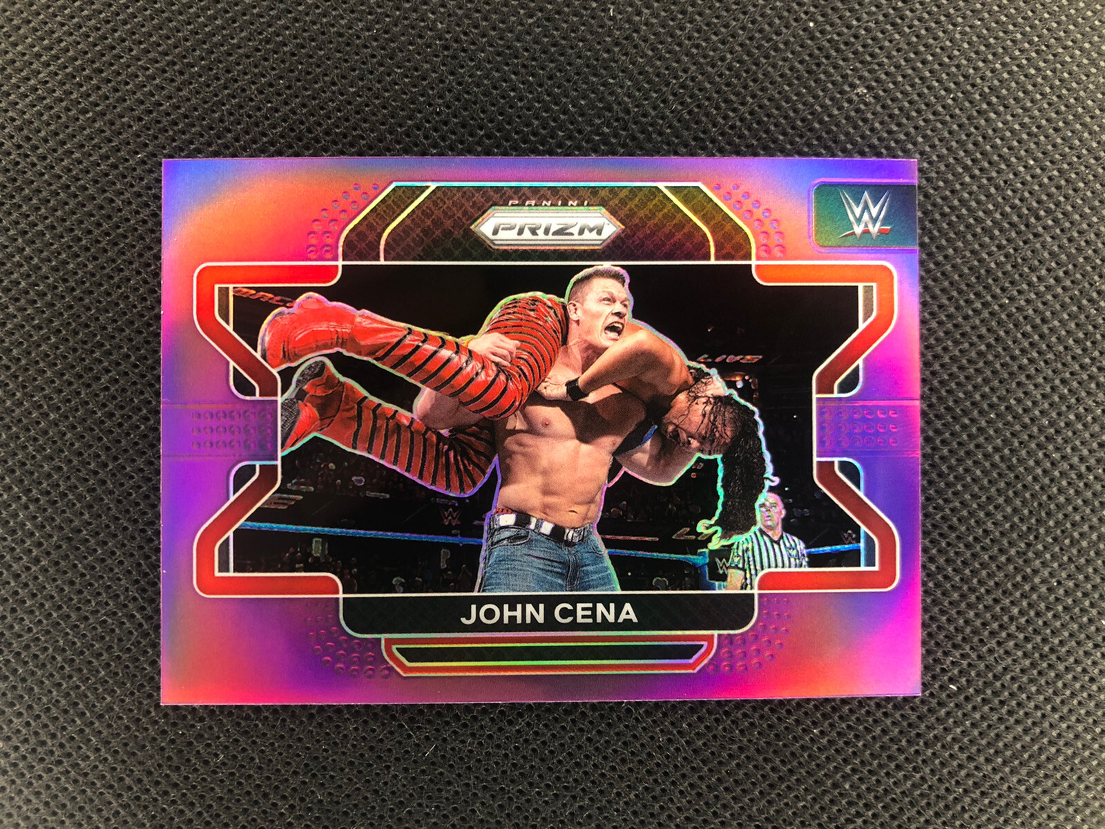 2022 Prizm WWE John Cena #45 Purple Prizm /149 SSP Debut Edition!