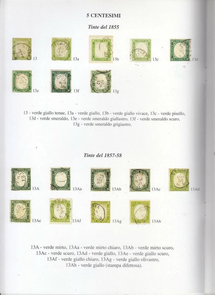 CHROME TABLES IV SARDINIA COLORS CORRESPONDING TO VARIOUS EMISSIONS - Image 2 of 4