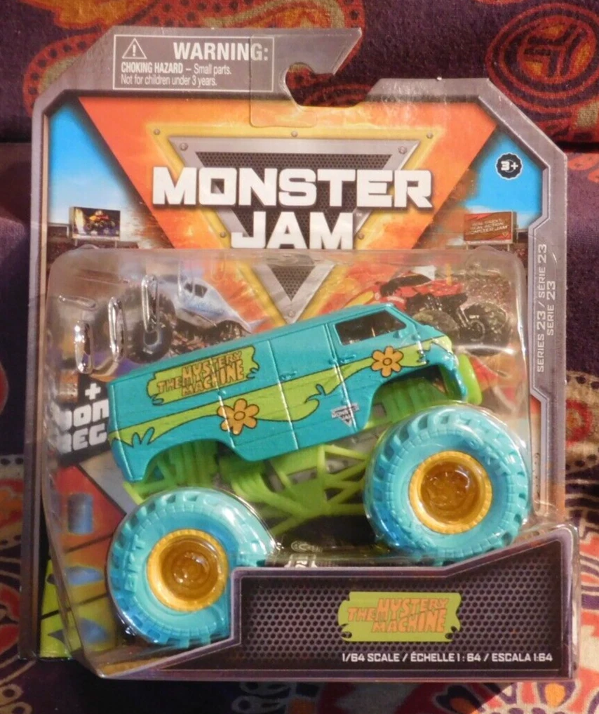 2022 Spin Master Monster Jam SCOOBY DOO THE MYSTERY MACHINE Series