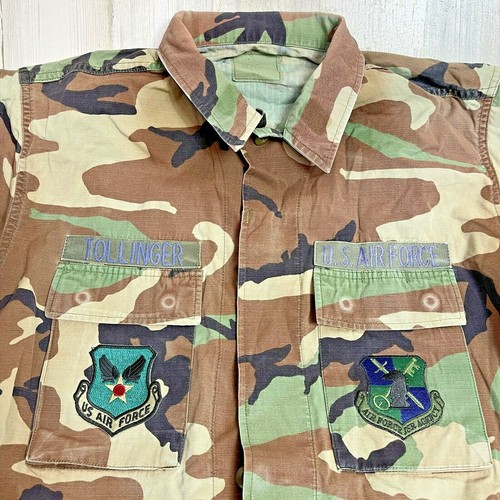Woodland Camo BDU Jacket Coat 