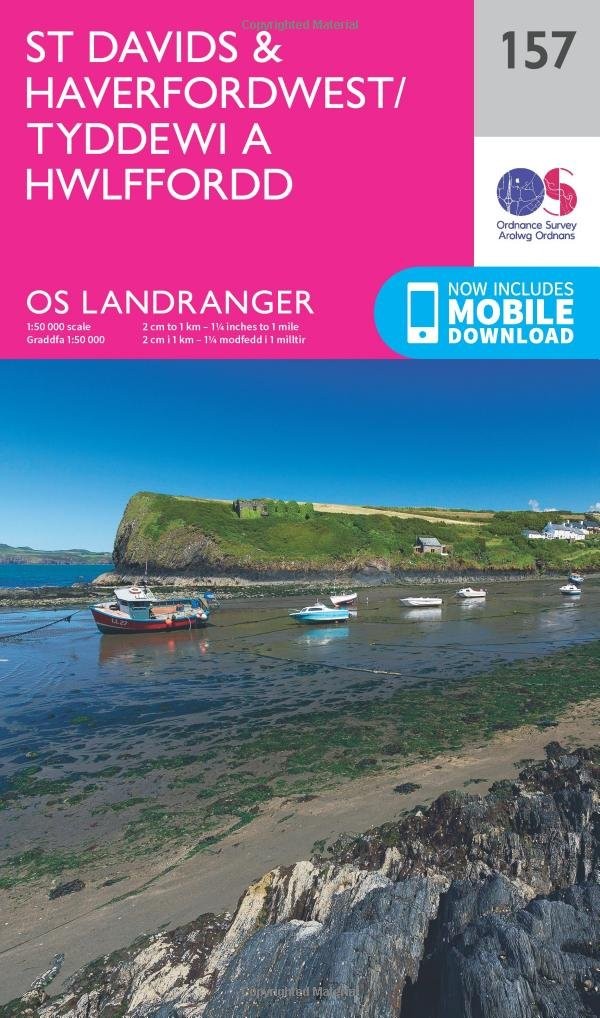 St Davids & Haverfordwest : 157 by Ordnance Survey Map Book - Image 7