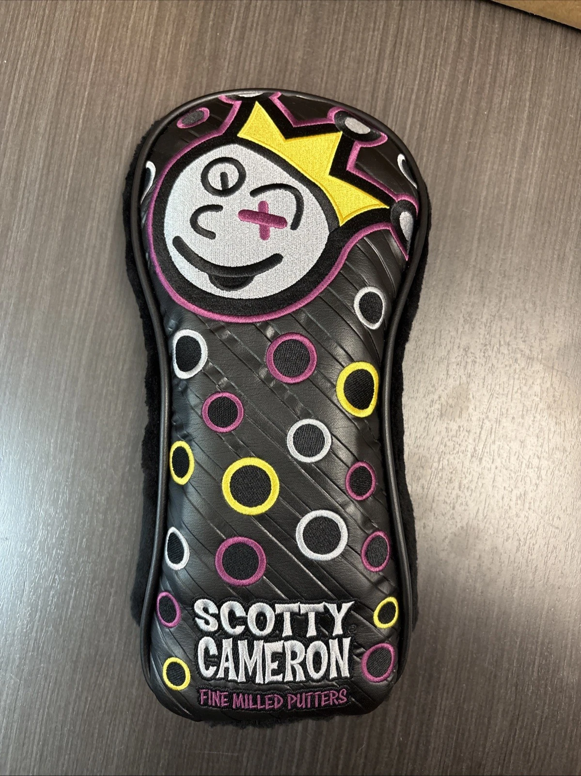 New Titleist Scotty Cameron 2025 Mardi Gras Jackpot Johnny Dots Driver Headcover