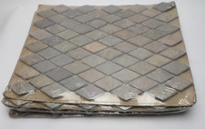 Beige Tan Diamond Tile Sheet Backsplash Kitchen Mosaic Bathroom 12 x 14 -4 Sheet