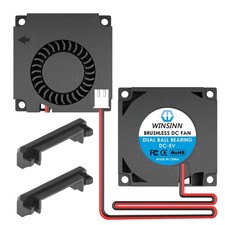 WINSINN 40mm Blower Fan 5V, 3D Printer Micro 5 Volt Fans Blower 4010 Dual Bal...