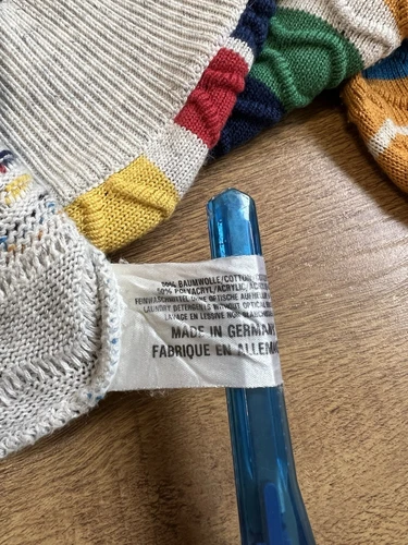 Suéter tejido 3D Carlo Colucci estilo Coogi vintage - raro - Imagen 13 de 17
