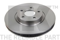 2X Bremsscheibe NK 204849 FüR Ford Focus MAX Kuga Volvo C30 S40 V50 C70 V40 3 2