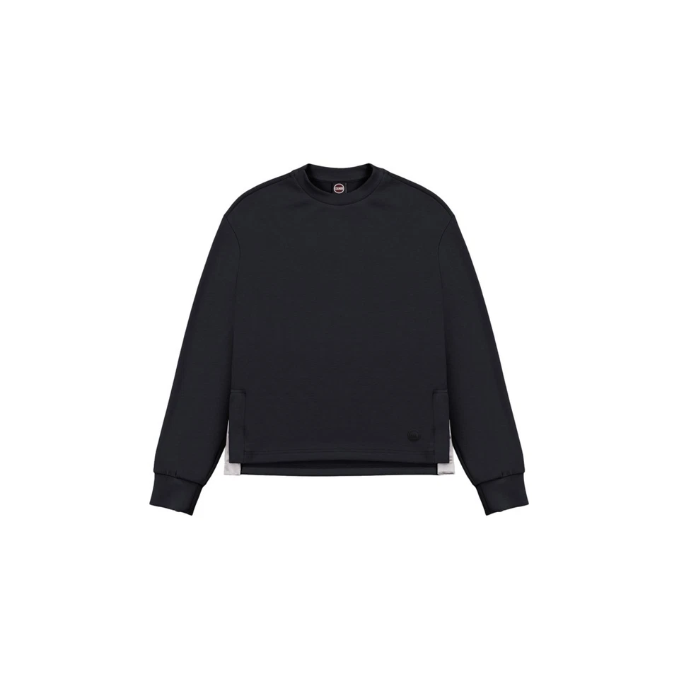 Colmar 9284 Sweatshirt Femme Pullover Noir Manches Longues En Col Rond - Photo 1/1