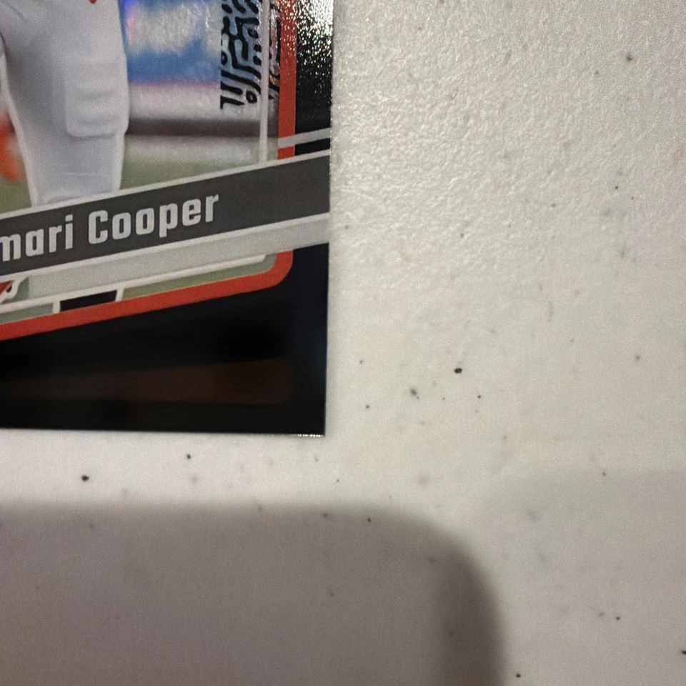2023 Panini Clearly Donruss Amari Cooper #13 Preto 05/10 - Imagem 2 de 4