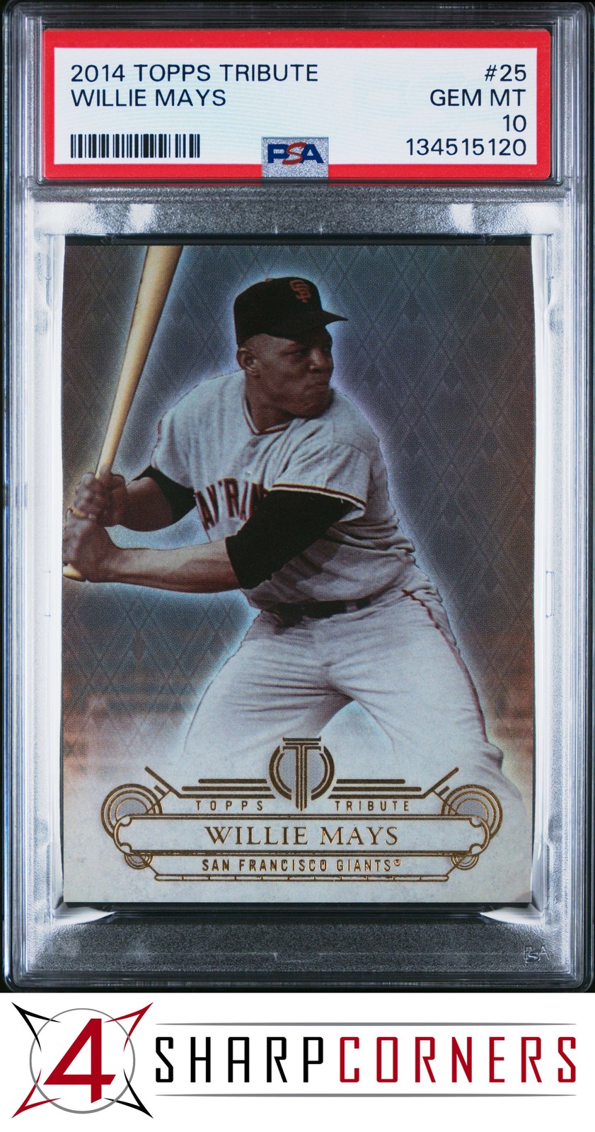 Topps Willie Mays front