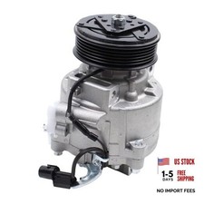 Air Conditioning Ac Compressor With Clutch For Mitsubishi Lancer 2009-2014