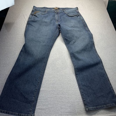 Ariat Rebar M4 Men 40x34 Relaxed Boot Cut Jeans Blue Work Western