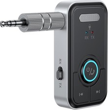 Bluetooth Transmitter and Receiver, 2 in 1 Wireless Bluetooth Audio Adapter Cars