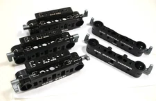 RED Digital Cinema 19mm Bundle: 3x DSMC Top Mounts + 2x Universal Rod Clamps