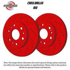 Rear Disc Brake Rotor Set for 1989 Ford Taurus