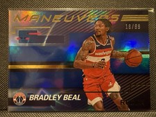 2020-21 Recon Basketball Bradley Beal Maneuvers Holo Blue /99 NBA Wizards