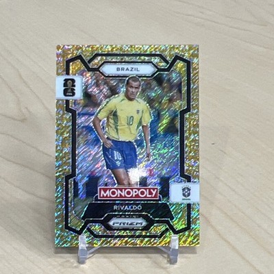 Panini 2026 Gold Shimmer #459/500 Prizm Monopoly FIFA WC Rivaldo Brazil #21