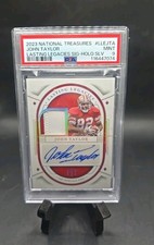 2023 National Treasures - John Taylor Patch Auto /25 PSA 9 Highest In POP