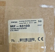 Invensys MF-63103 Floating Valve Actuator 24VAC, 50/60 HZ