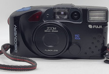 Vintage Fuji Discovery 900 Zoom Plus Camera 35mm Film Point Shoot Autofocus, EX