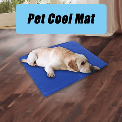 #ad #ad Dog Cooling Mat Pressure Activated Non Toxic Pet Self Cooling Gel Pad Bed $120.45