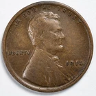 1914-P Lincoln Wheat Penny Cent Very Fine (VF) - Philadelphia Mint