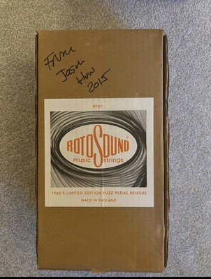 Rotosound Vintage Fuzz Pedal, Gitarreneffektpedal sehr guter Zustand