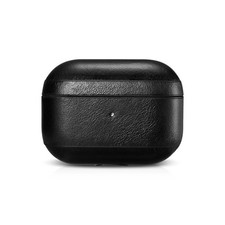 Airpods Pro Case Premium Vegan Leather - Napa Black Leather Protective Cover