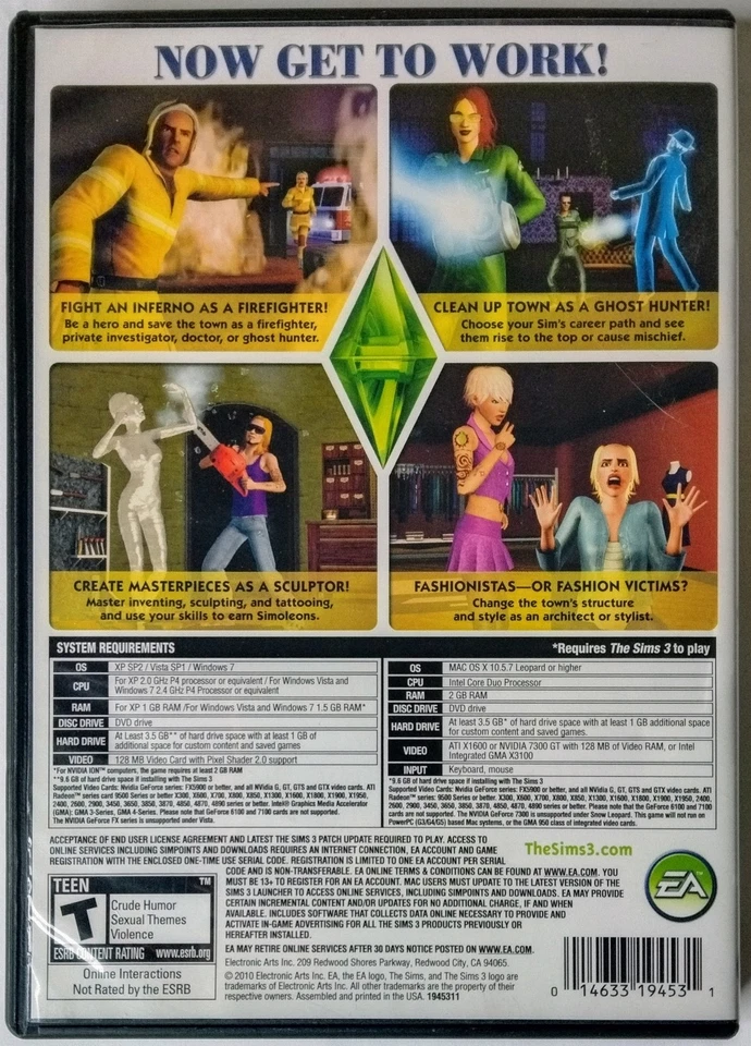 The sims 3 Ambitions Expansion Pack - Image 2 of 4