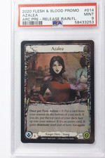 2020 Flesh and Blood Azalea Rainbow Foil Pre Release Promo PSA 9 Mint