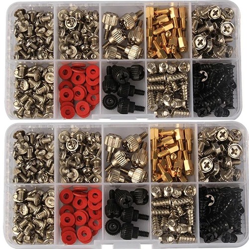 228pcs Screw Standoff Computer Motherboard Mount Riser PC Case Hard ...