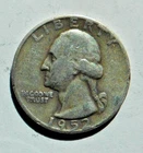1952 D Washington Quarter 90% Silver United States Mint Coin