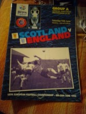 EUROPEAN CHAMPIONSHIPS 1996 (EURO 96) PROGRAMME - England v Scotland (44)